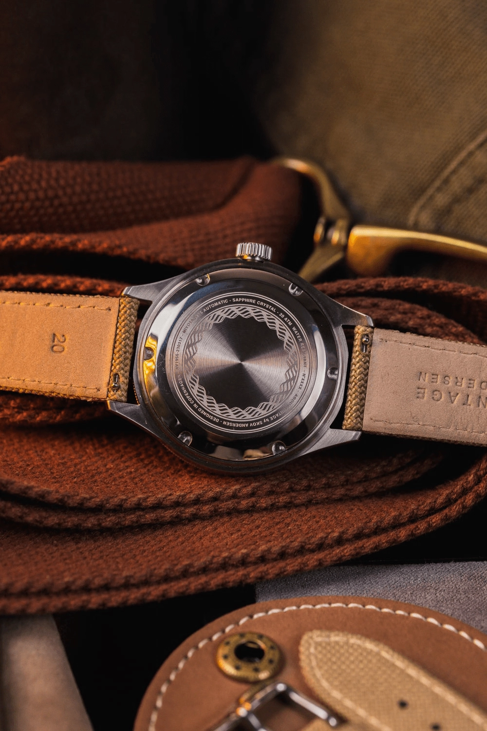 1956 Marine Automatic. Steel / Blue