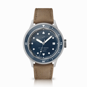 1956 Marine Automatic. Steel / Blue