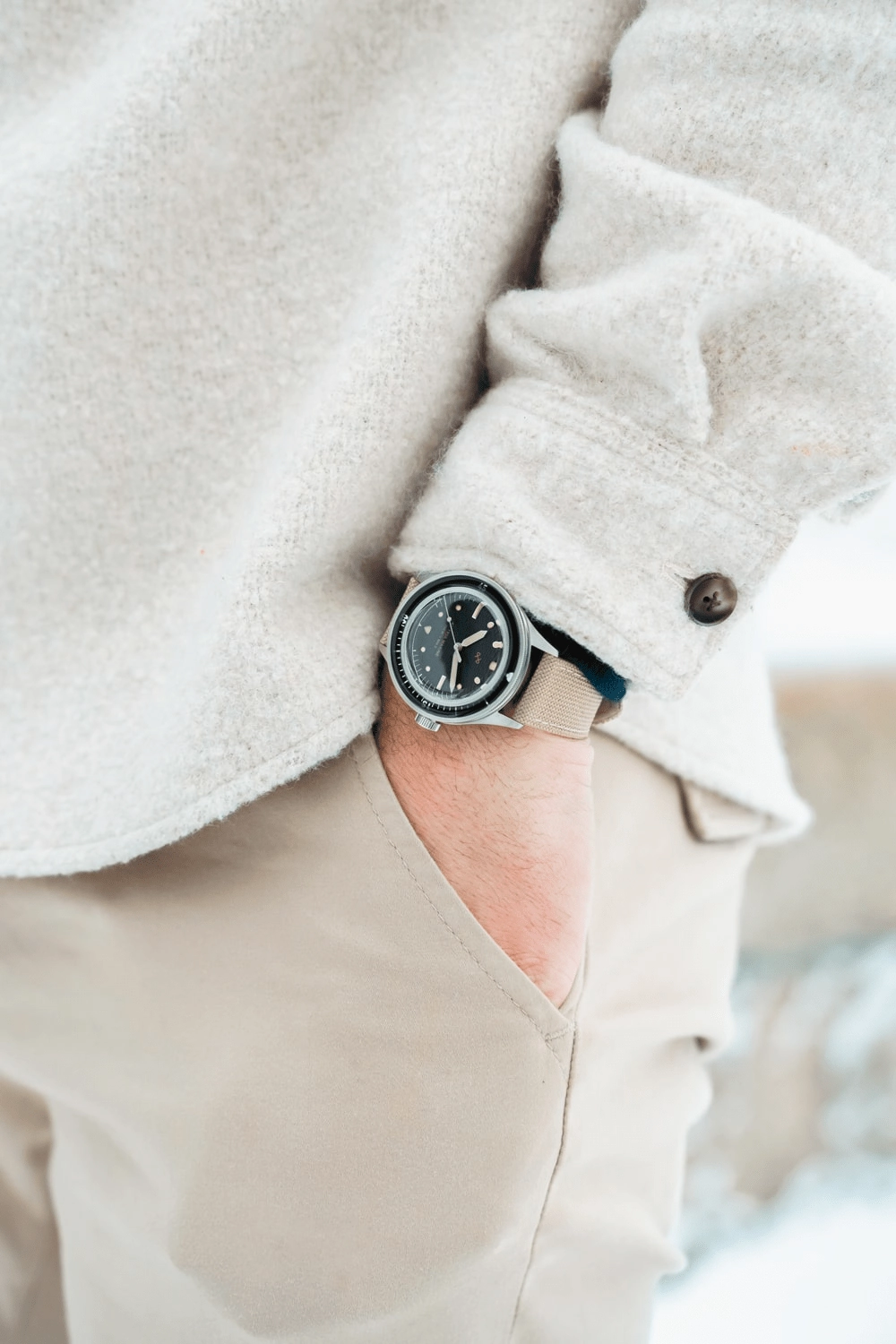 1956 Marine. Steel / Black