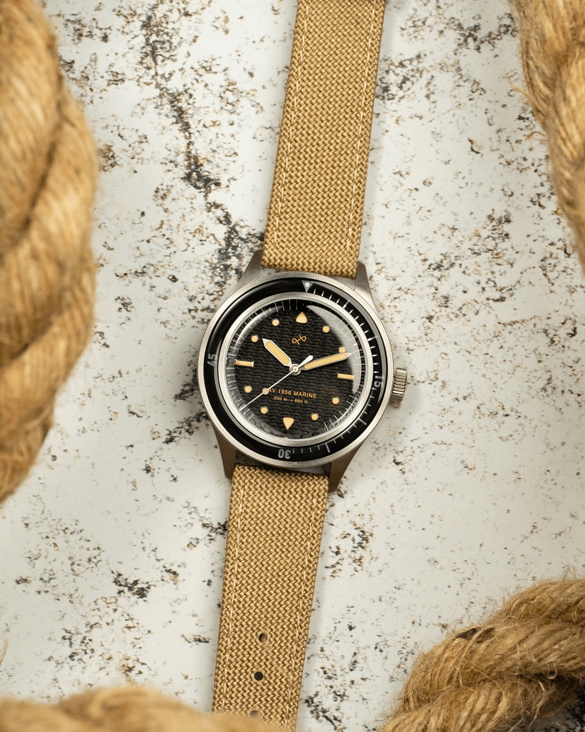 1956 Marine. Steel / Black