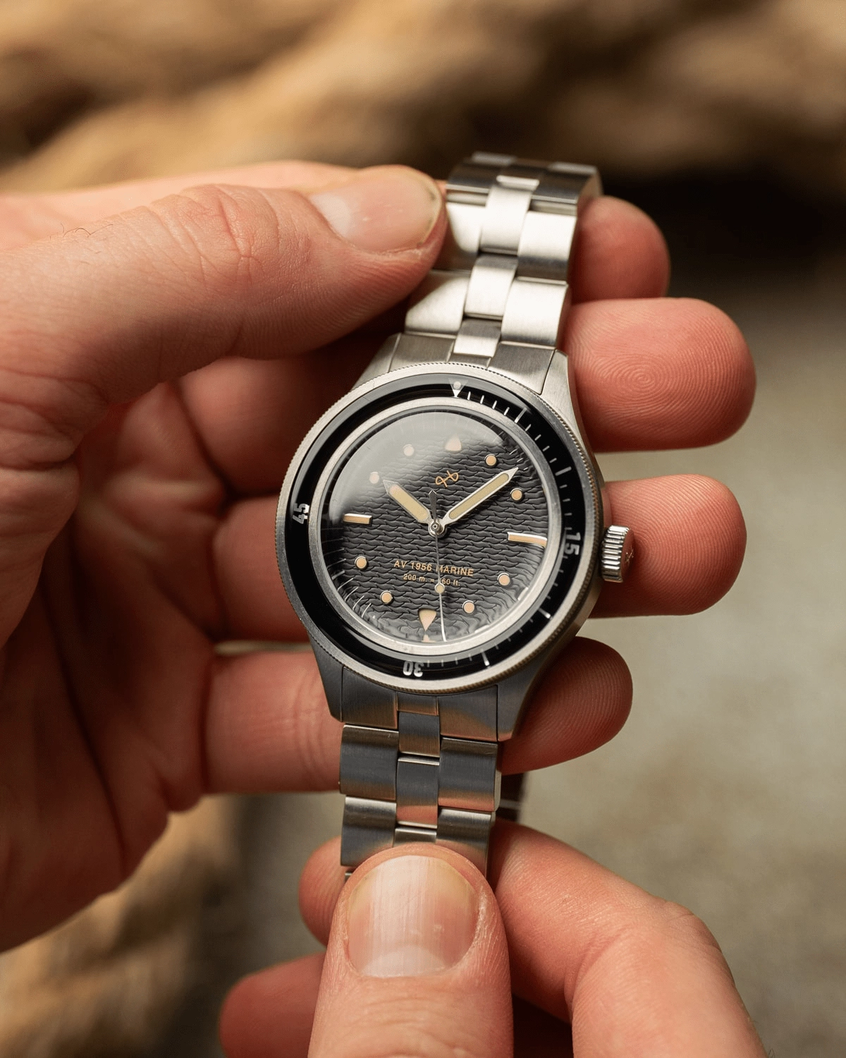 1956 Marine. Steel / Black