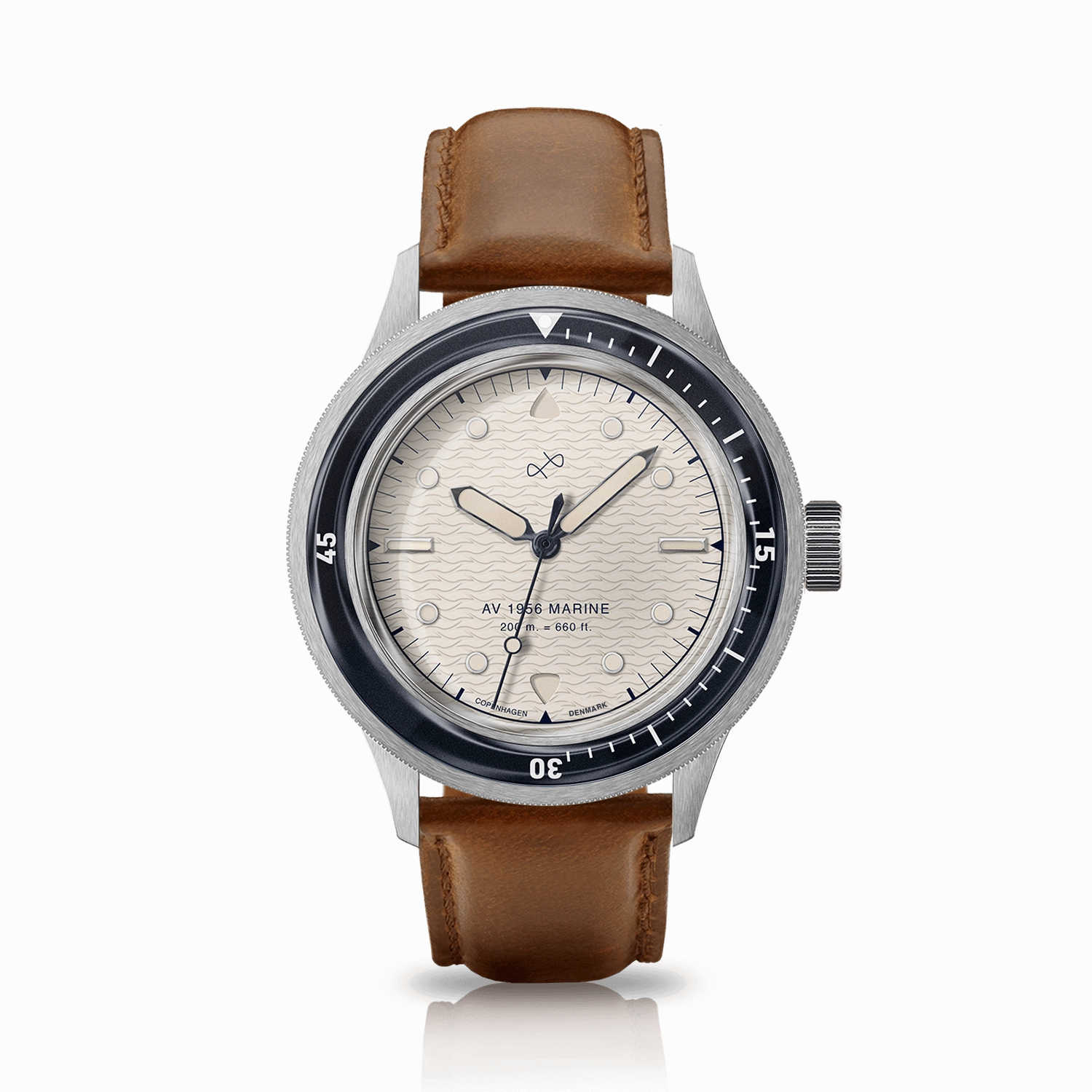 1956 Marine. Steel / Navy & Off White
