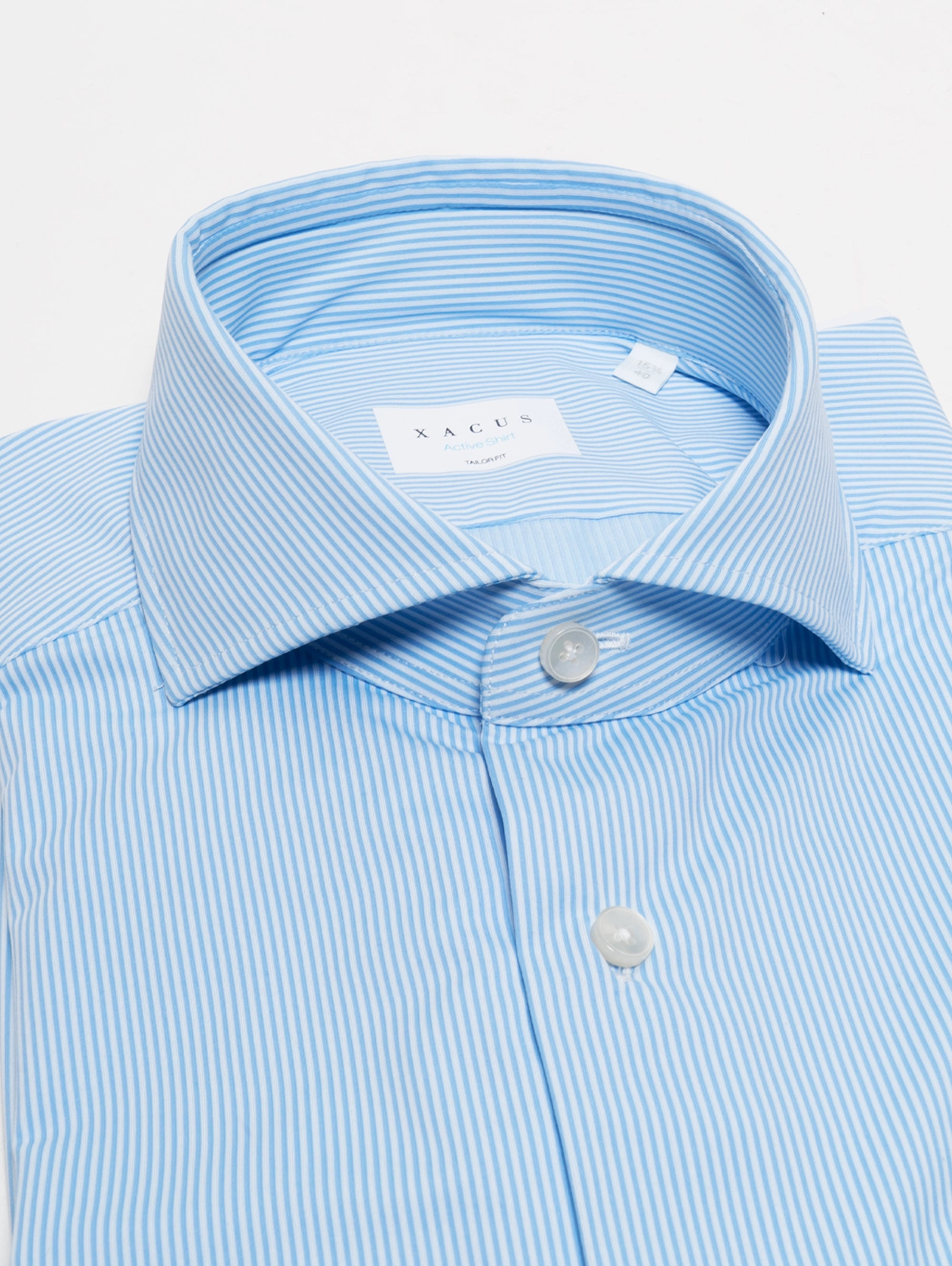 Active Blue Striped Shirt