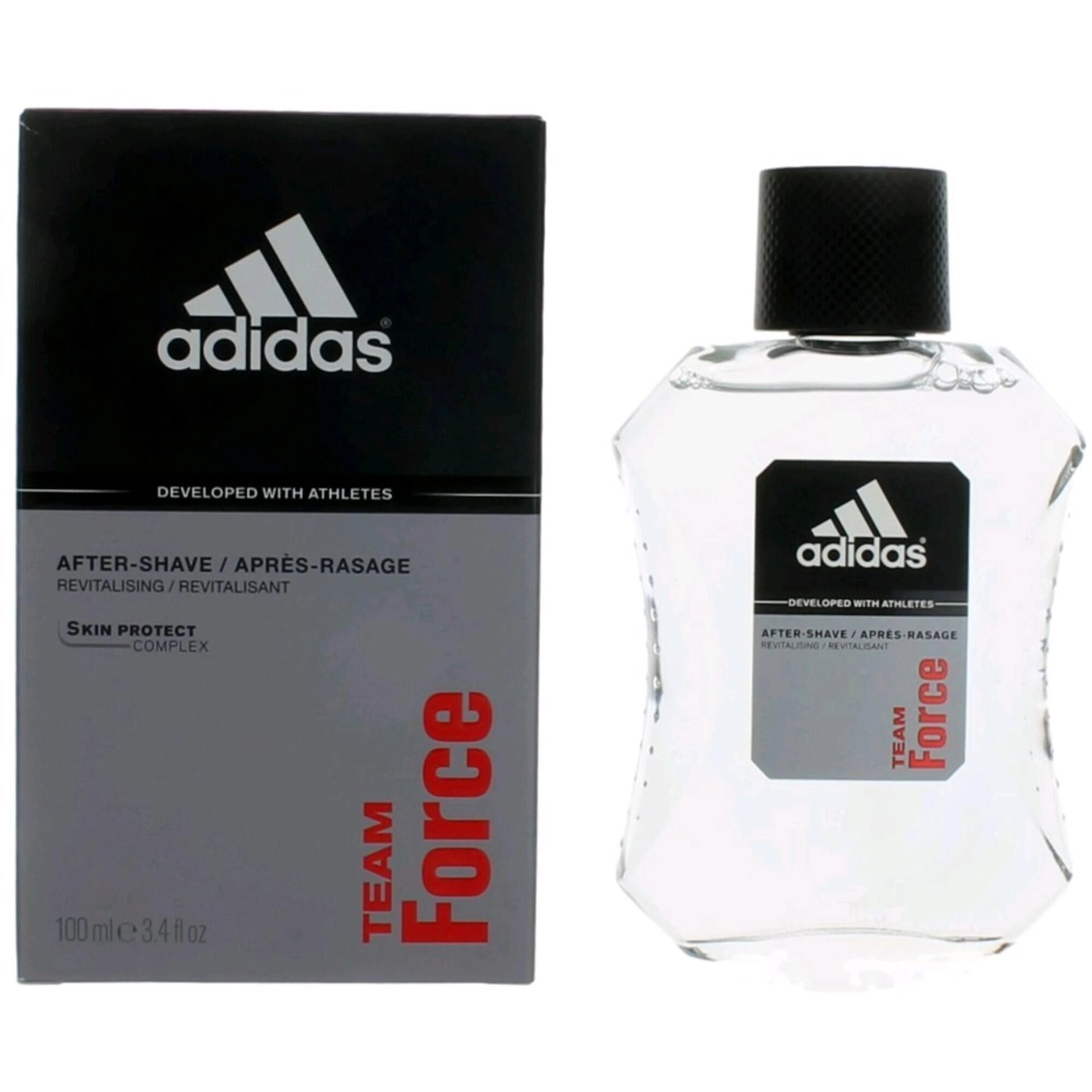 Adidas Men's After Shave - Team Force with Refreshing Citrus Notes Fragrance, 3.4 oz