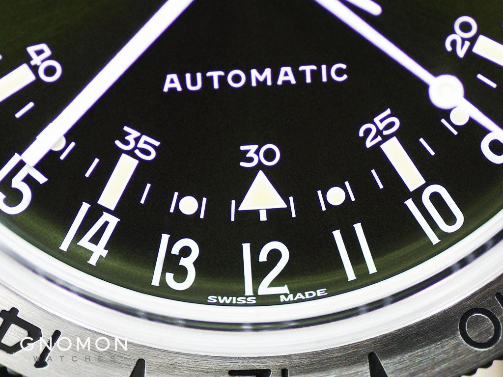 Airman Vintage "The Chief" GMT British Green Ref. GL0305