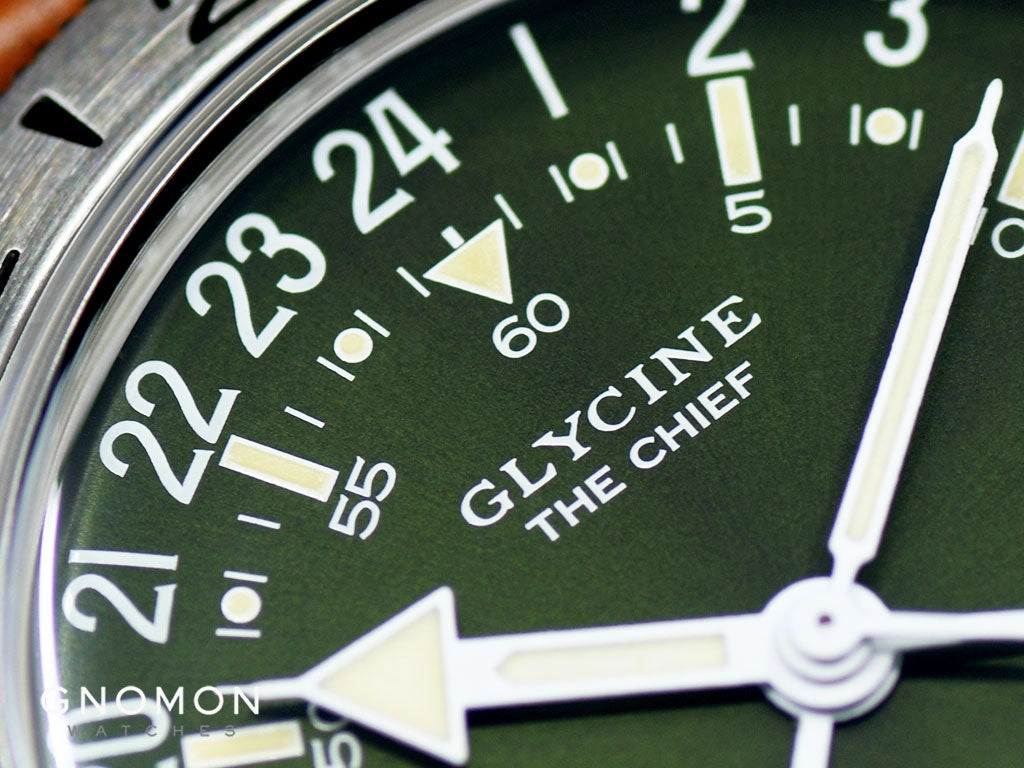Airman Vintage "The Chief" GMT British Green Ref. GL0305