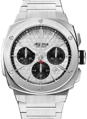 Alpiner Extreme Chronograph Automatic Silver - Bracelet Ref. AL-730SB4AE6B