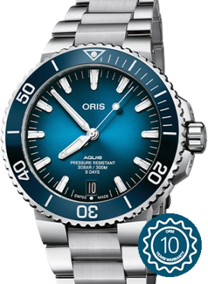 Aquis Date Calibre 400 - Bracelet - 43.5mm - Ref. 01 400 7763 4135-07 8 24 09PEB
