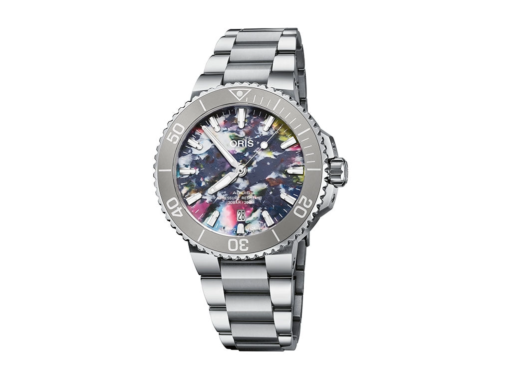 Aquis Date Upcycle - 41.5mm - Ref. 01 733 7766 4150-Set
