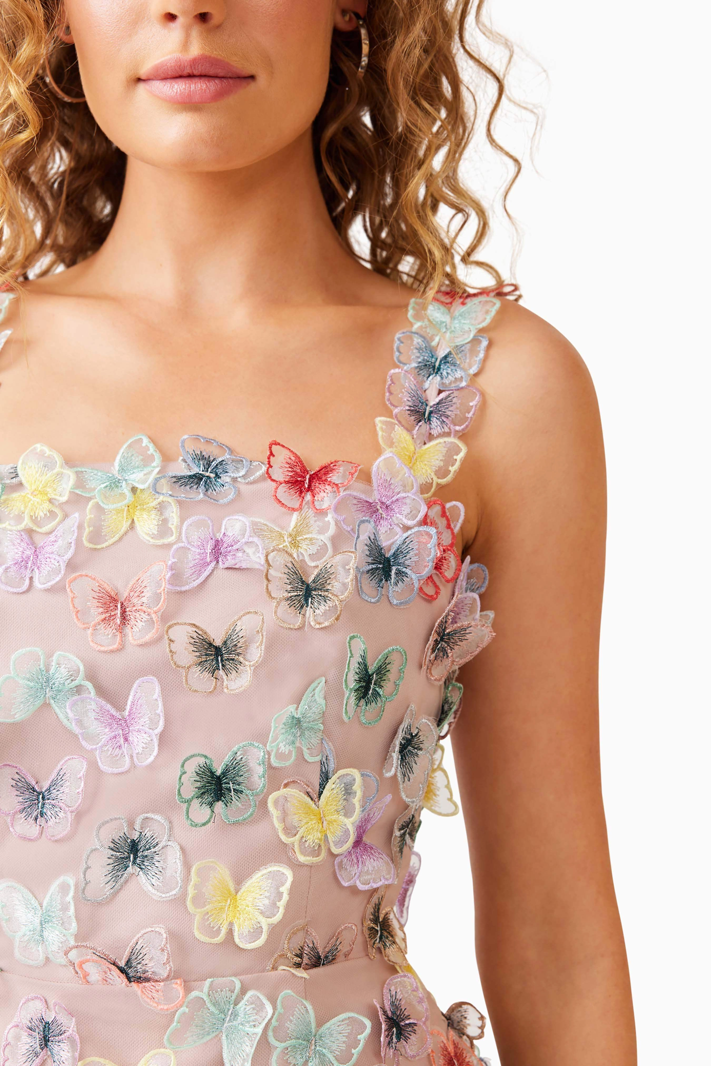 Aviva Party Mini Dress in Pink
