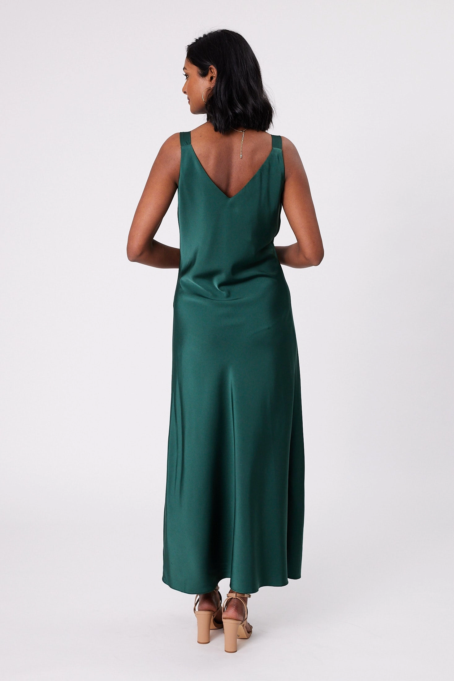 Celebration by Shine On Ella Slip Dress Green