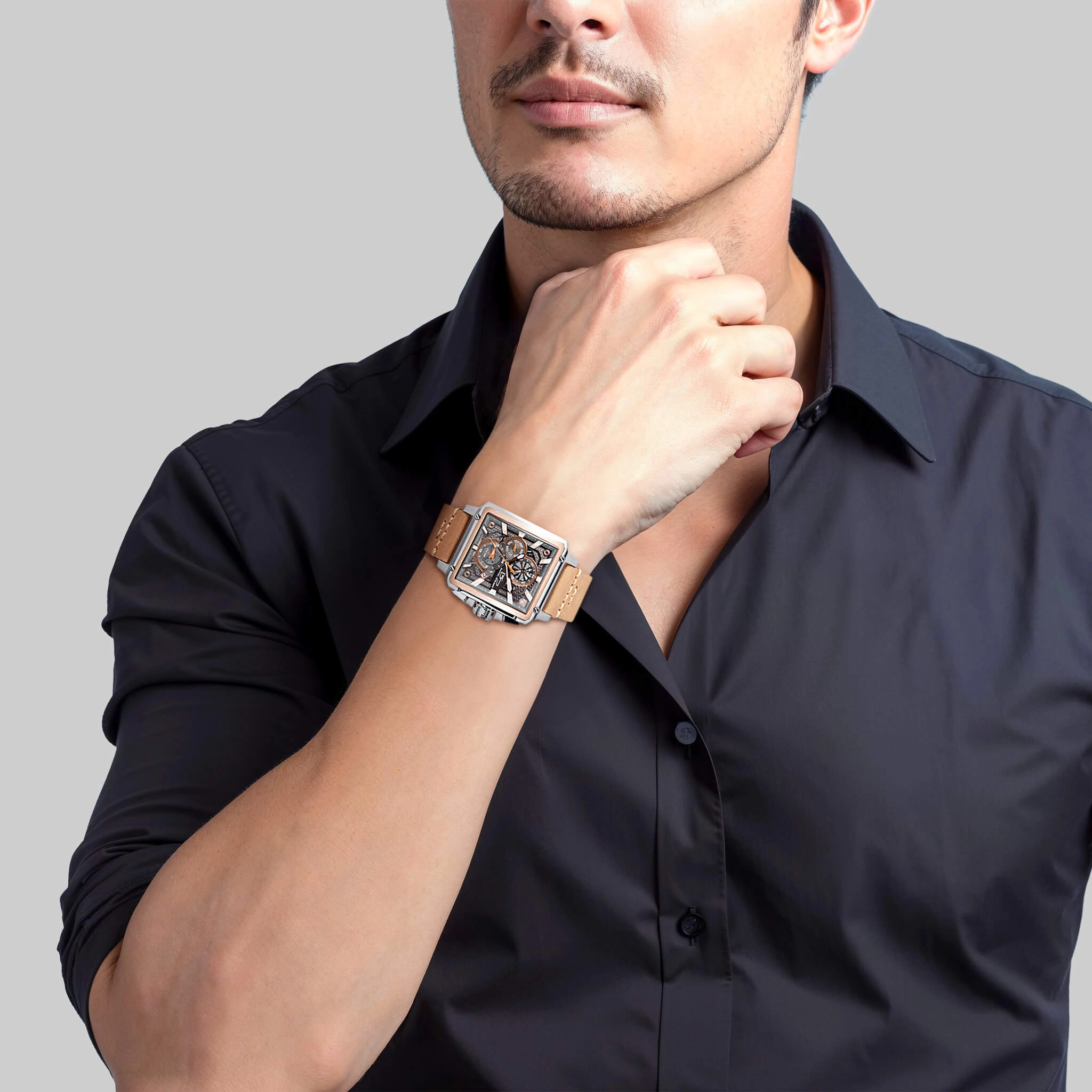 Colossus Men's Camel Watch