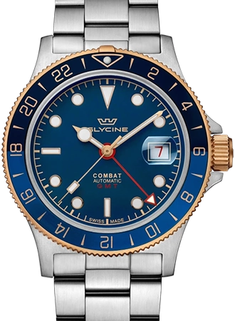 Combat SUB 42 Sports GMT Two-tone Blue Ref. GL0423