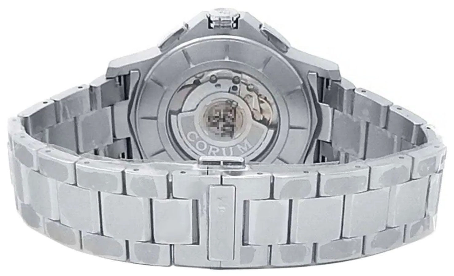 Corum Admiral 42 Automatic Chronograph Stainless Steel Black Dial Date Mens Watch 984.111.20/V705 AN52