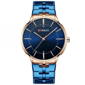 Curren Blue Fashion Watch (Dial 4.2cm) - CUR189