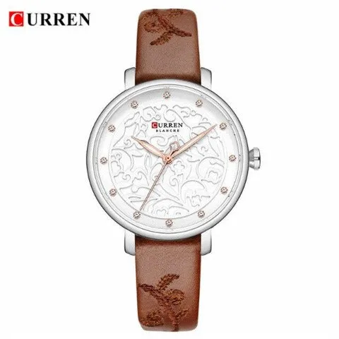 Curren Women's New Design Blanche Watch (Dial 3.4cm) - CUR201
