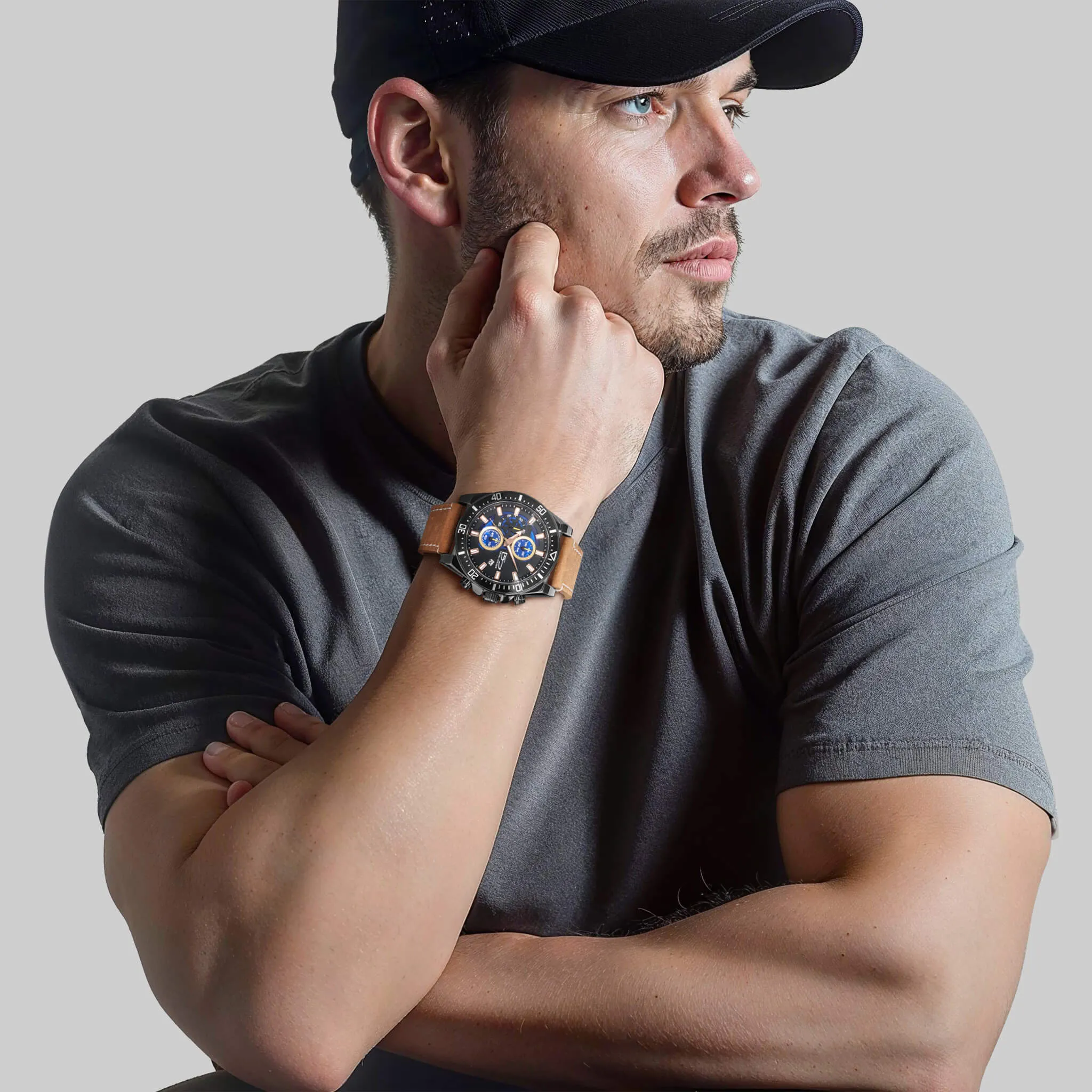 Dynamic Camel Men's Watch
