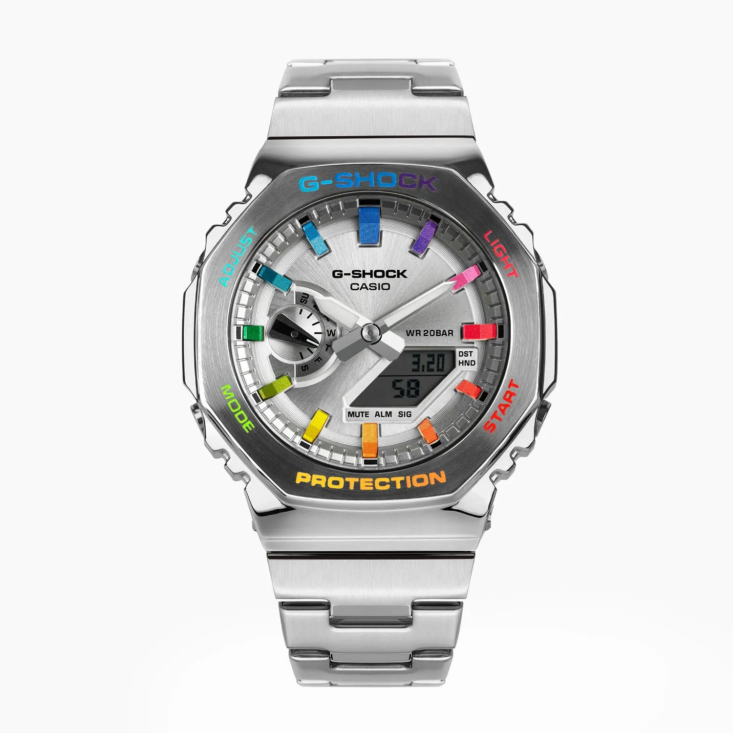 G-Shock CasiOak Full Metal Rainbow