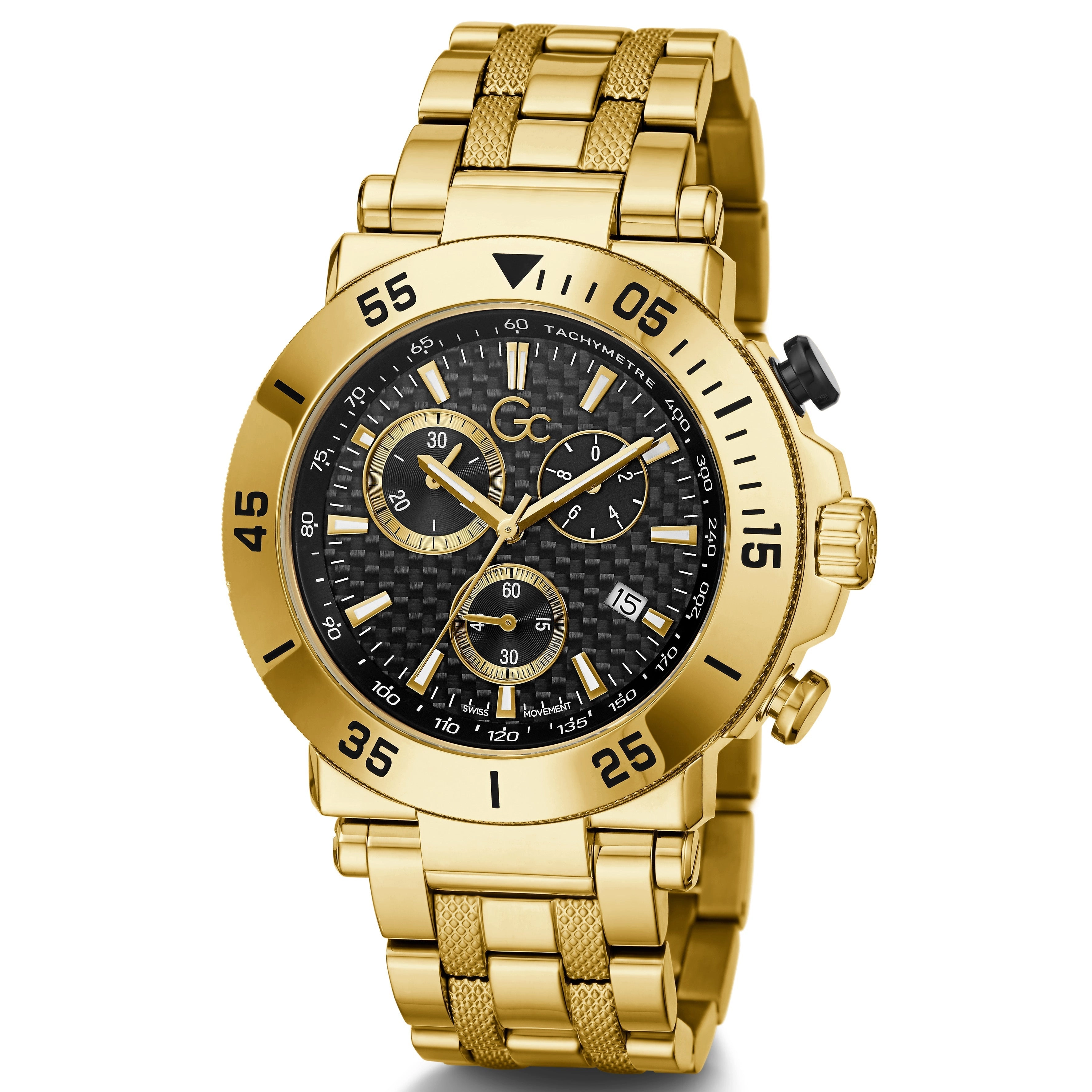 GC One Men's Gold Watch Y70004G2MF