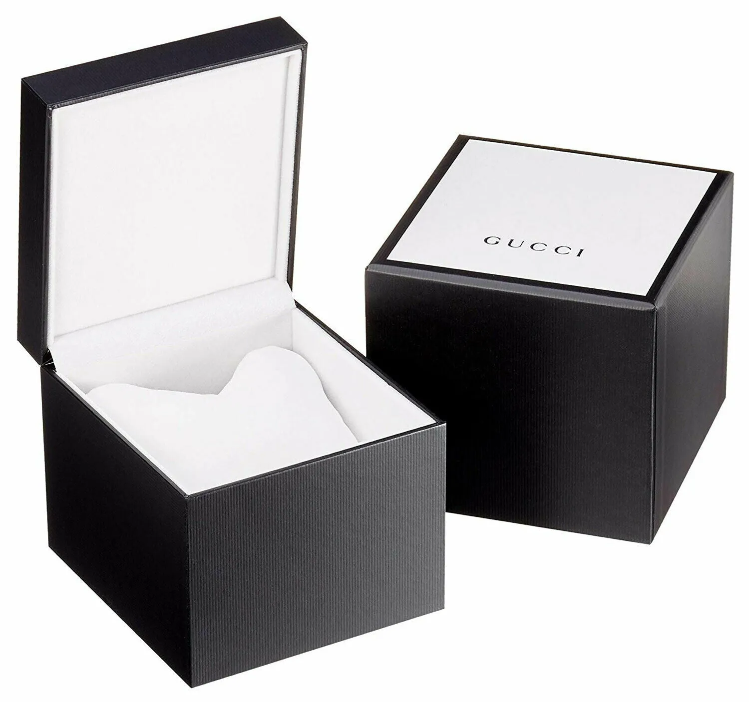 Gucci G-Timeless Automatic Stainless Steel YA126241 Dark Gray Chronograph Dial Gray Leather Strap Men's Watch