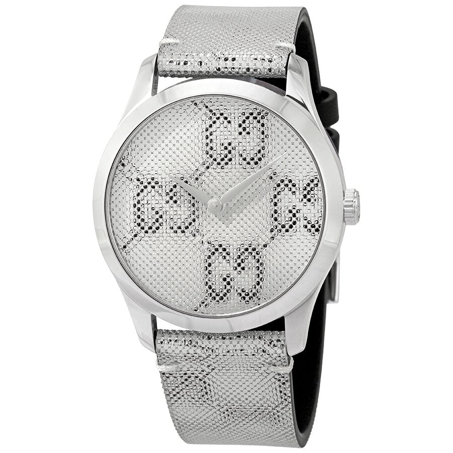 Gucci G-Timeless GG Motif Hologram Dial Unisex Watch YA1264058