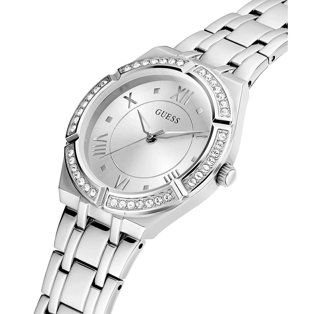 Guess Cosmo Ladies Silver Watch GW0033L1