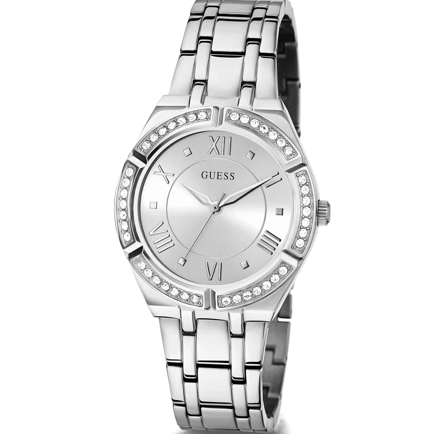 Guess Cosmo Ladies Silver Watch GW0033L1
