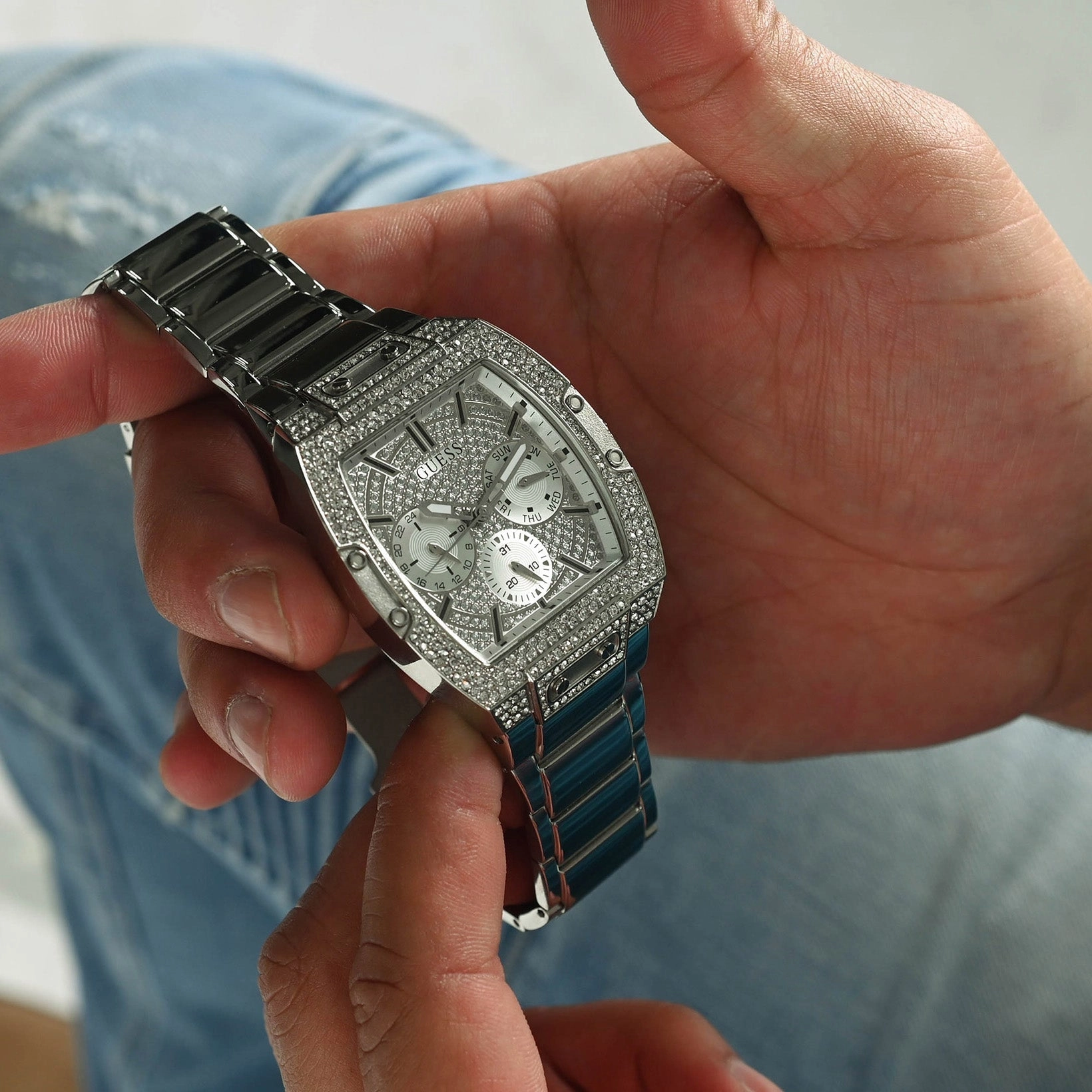 Guess GW0094G1 Men's Phoenix Silver Watch
