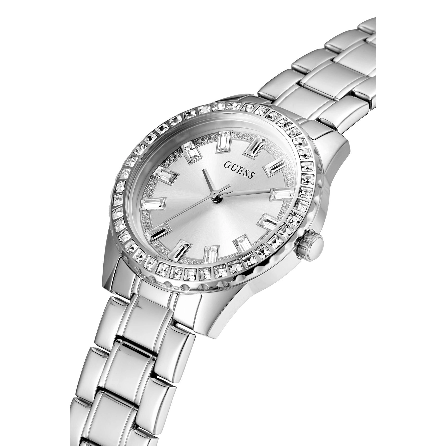 Guess GW0111L1 Ladies Sparkler Silver Watch