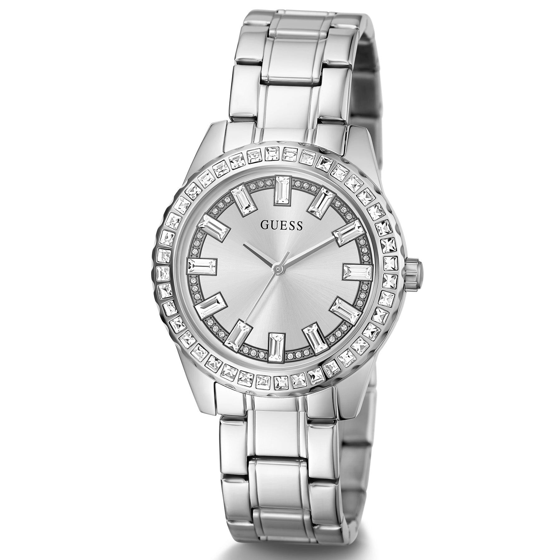 Guess GW0111L1 Ladies Sparkler Silver Watch