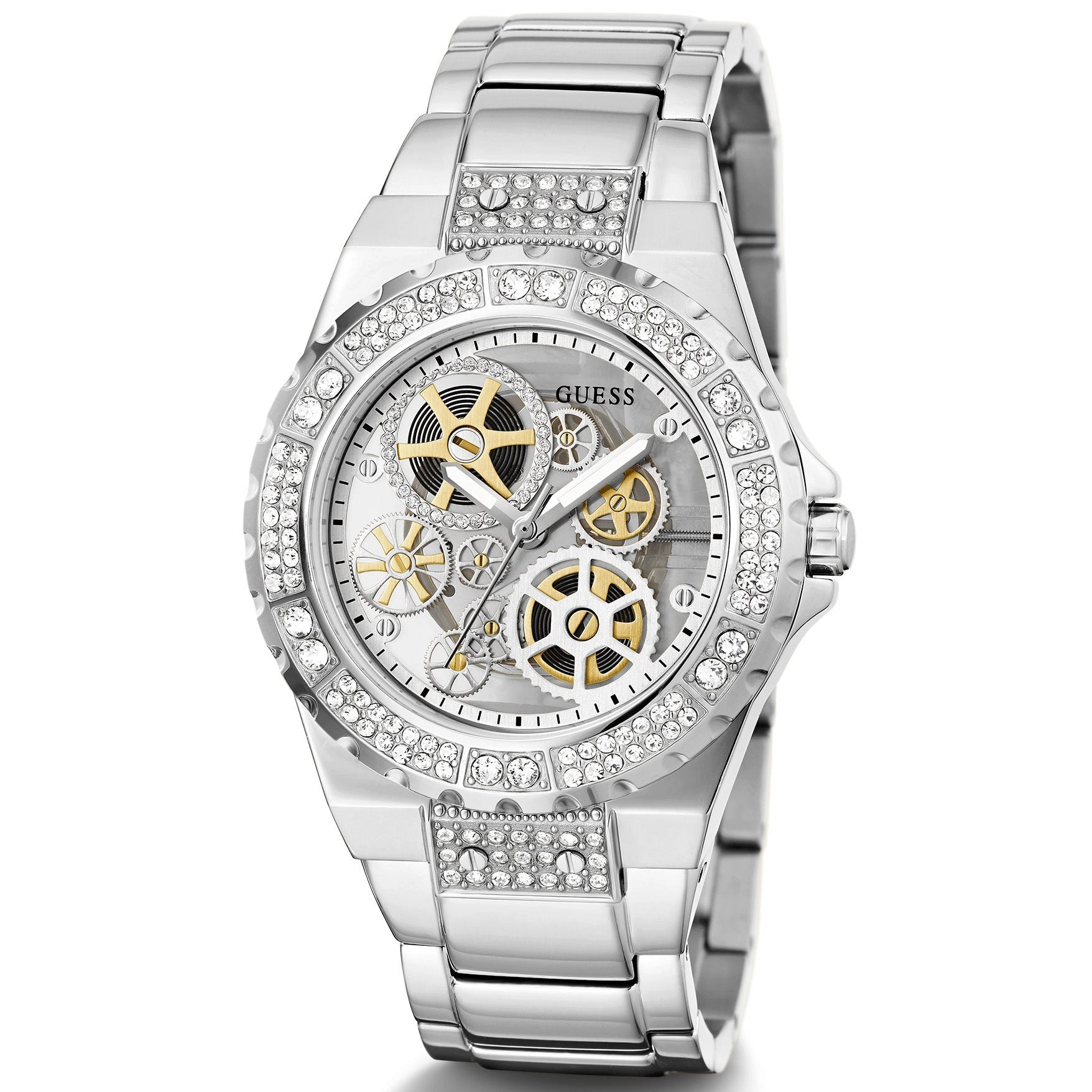 Guess GW0302L1 Ladies Reveal Silver Watch