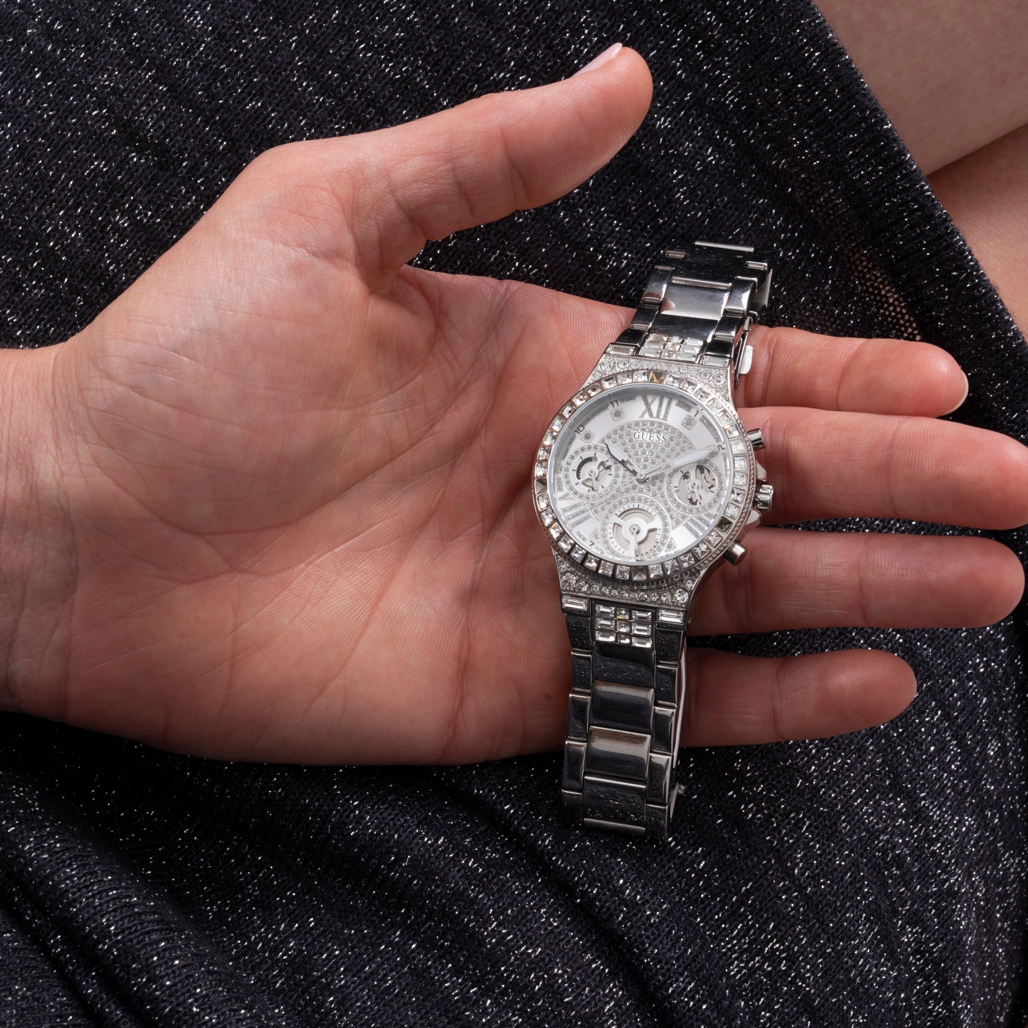 Guess GW0320L1 Ladies Moonlight Silver Watch