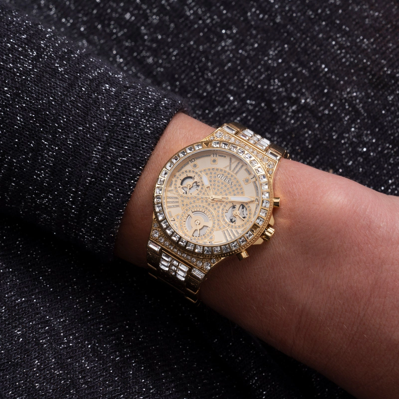 Guess GW0320L2 Ladies Moonlight Gold Watch