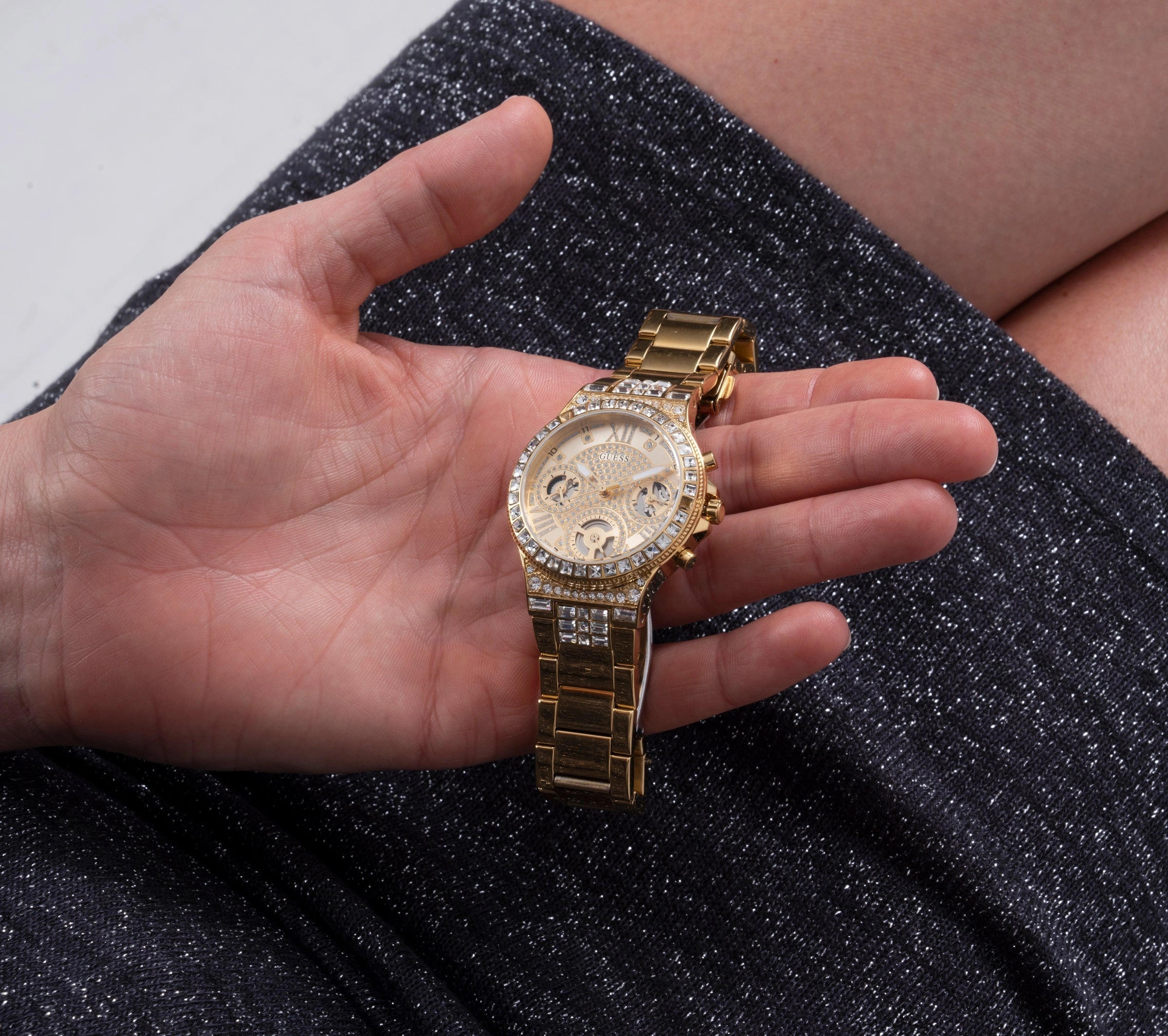 Guess GW0320L2 Ladies Moonlight Gold Watch