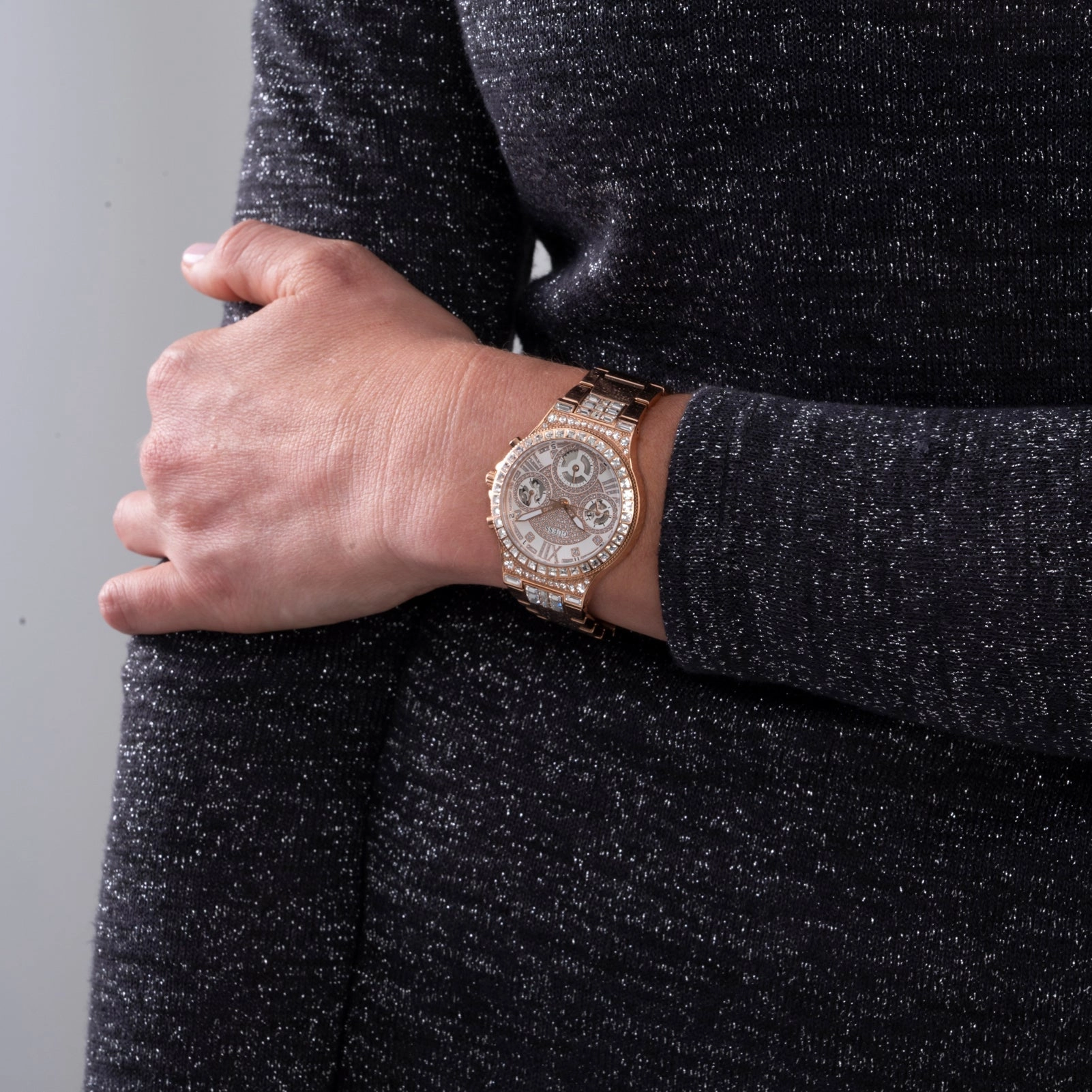 Guess GW0320L3 Ladies Moonlight Rose Gold Watch