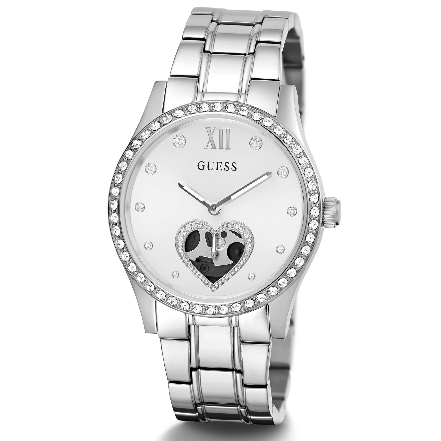Guess GW0380L1 Ladies Be Loved Silver Watch