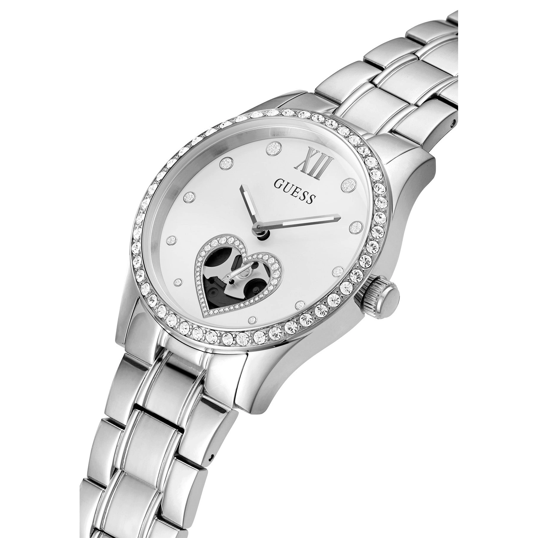 Guess GW0380L1 Ladies Be Loved Silver Watch