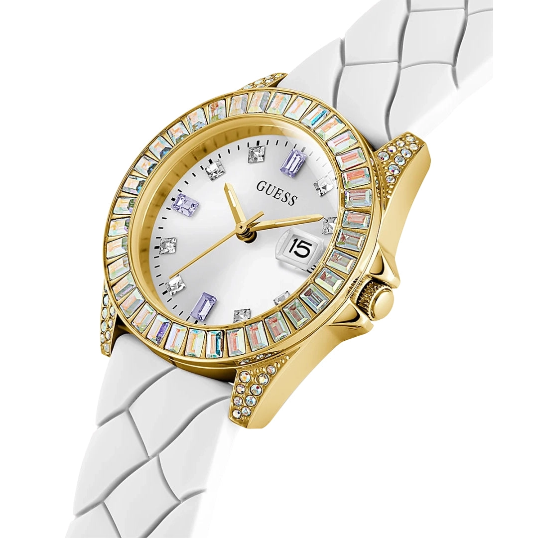 Guess Opaline Ladies Gold Watch GW0585L2