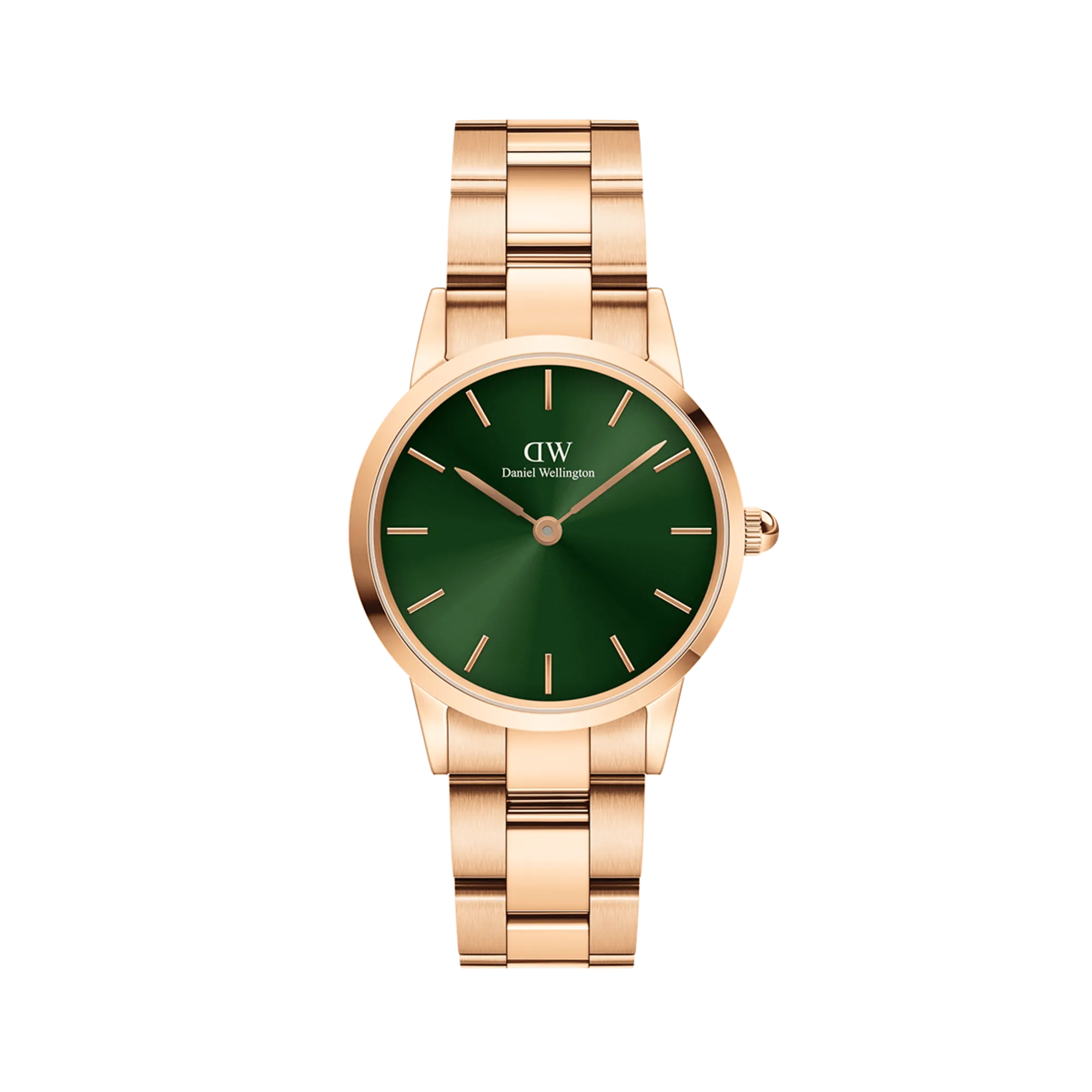 Iconic Link Emerald Rose Gold
