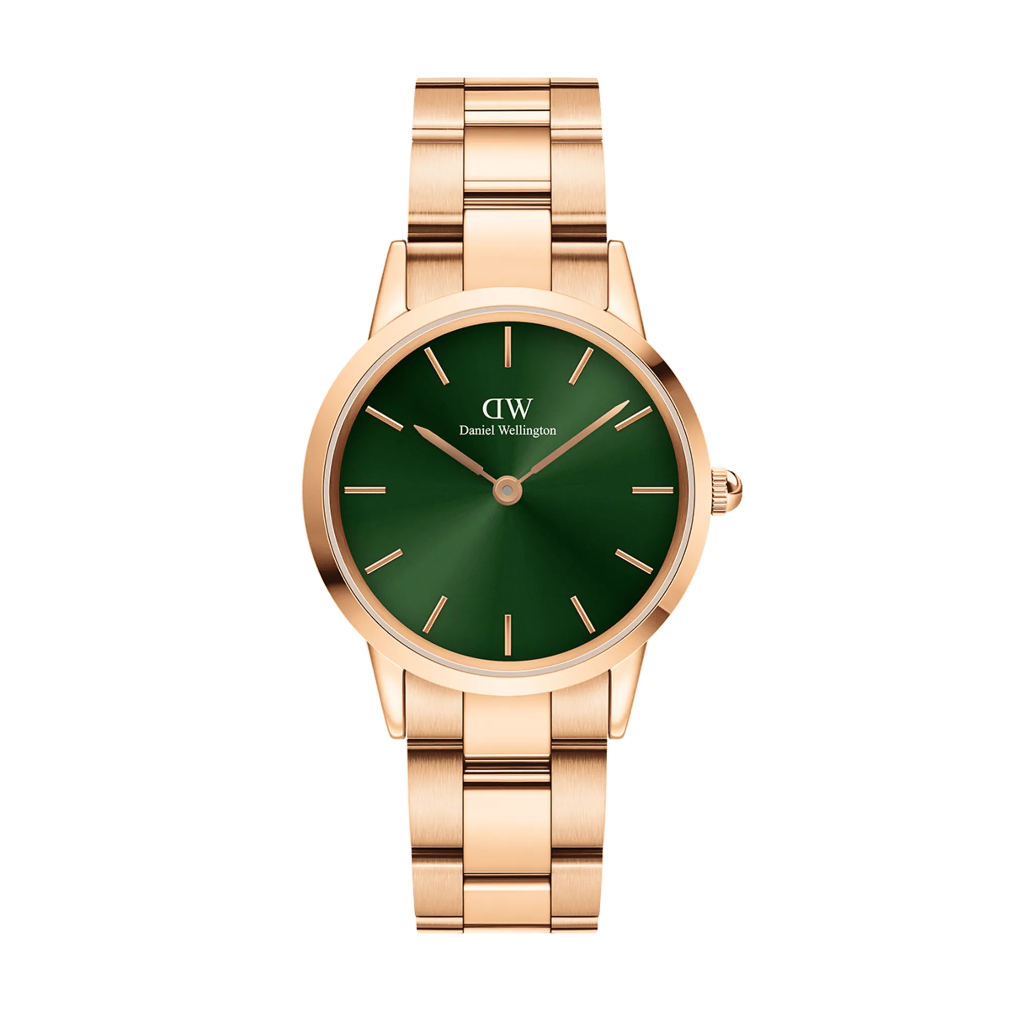 Iconic Link Emerald Rose Gold