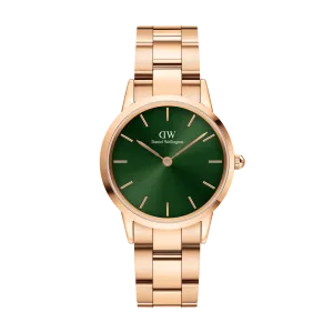 Iconic Link Emerald Rose Gold