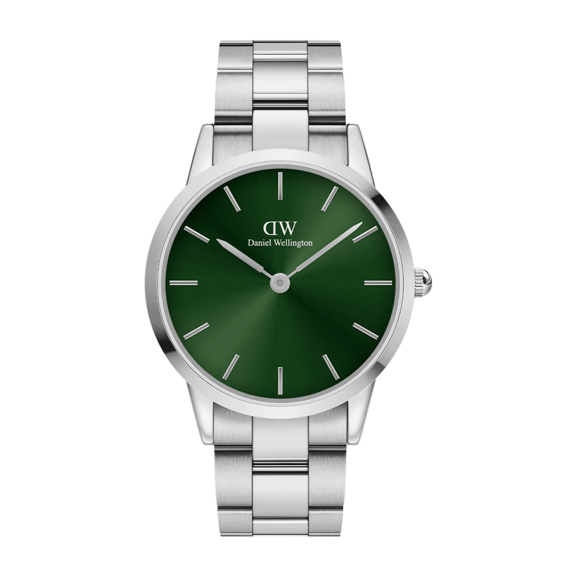Iconic Link Emerald Silver