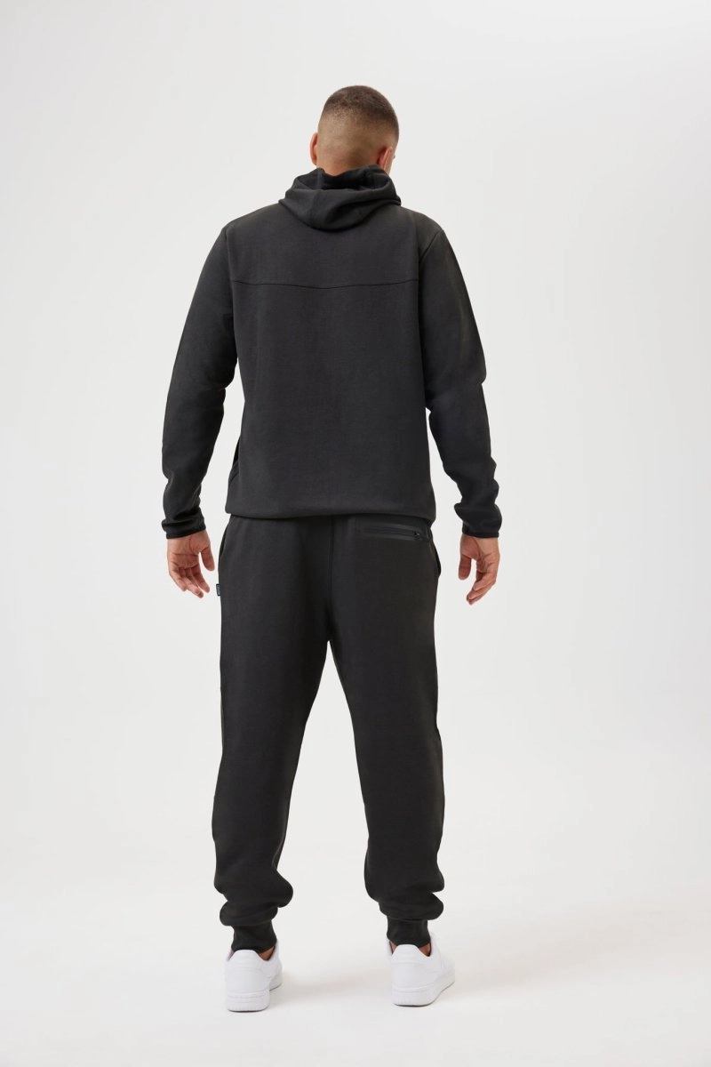 INSPORT MEN'S TEC BLACK TRACKPANT