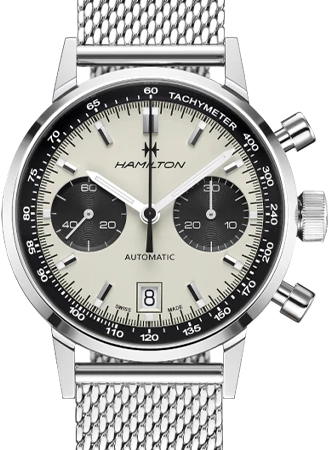Intra-Matic Chronograph White - Bracelet Ref. H38416111