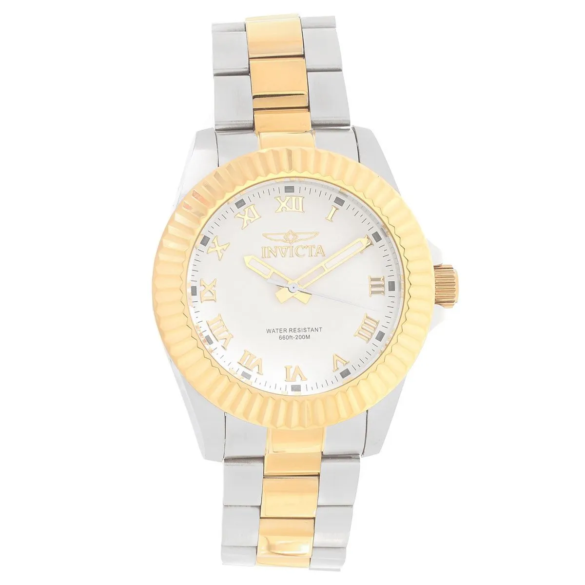 Invicta 16740 Men's Pro Diver Legacy White Dial Two Tone Steel Dive Watch