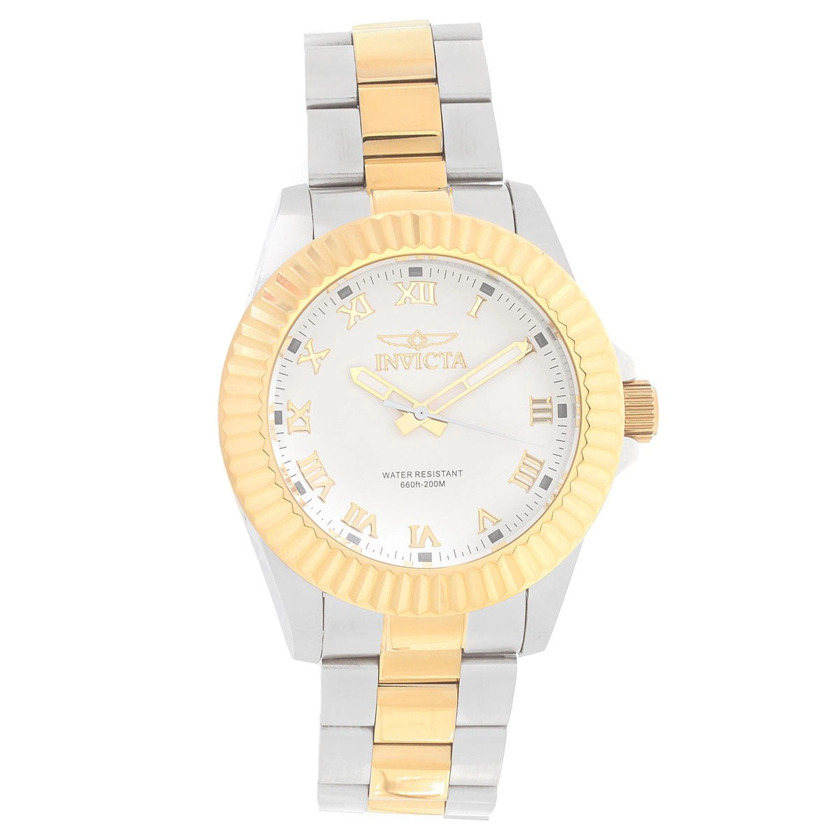 Invicta 16740 Men's Pro Diver Legacy White Dial Two Tone Steel Dive Watch