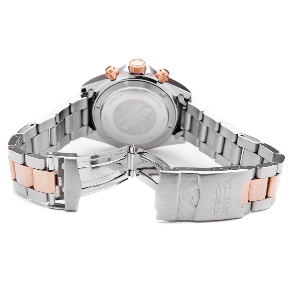 Invicta 17030 Men's Speedway Silver Dial Two Tone Steel Chronograph Dive Watch