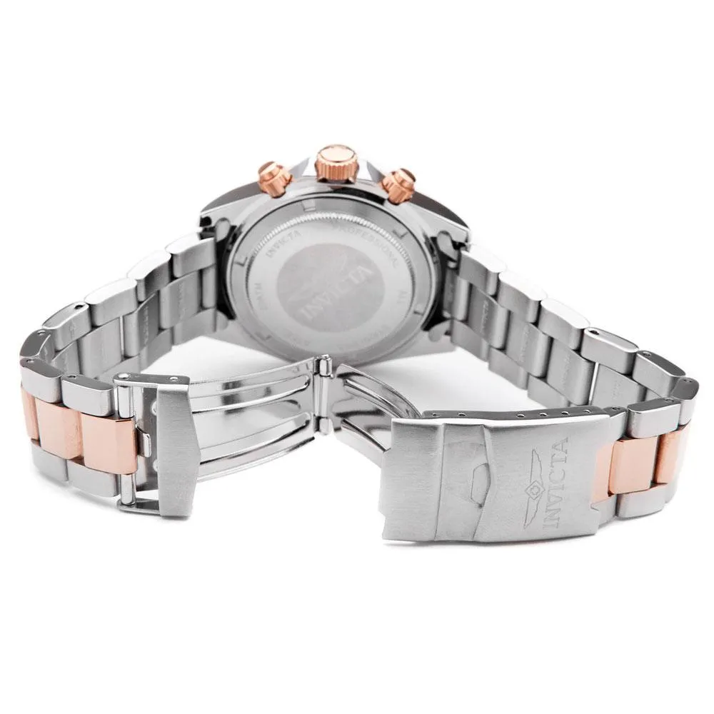 Invicta 17030 Men's Speedway Silver Dial Two Tone Steel Chronograph Dive Watch