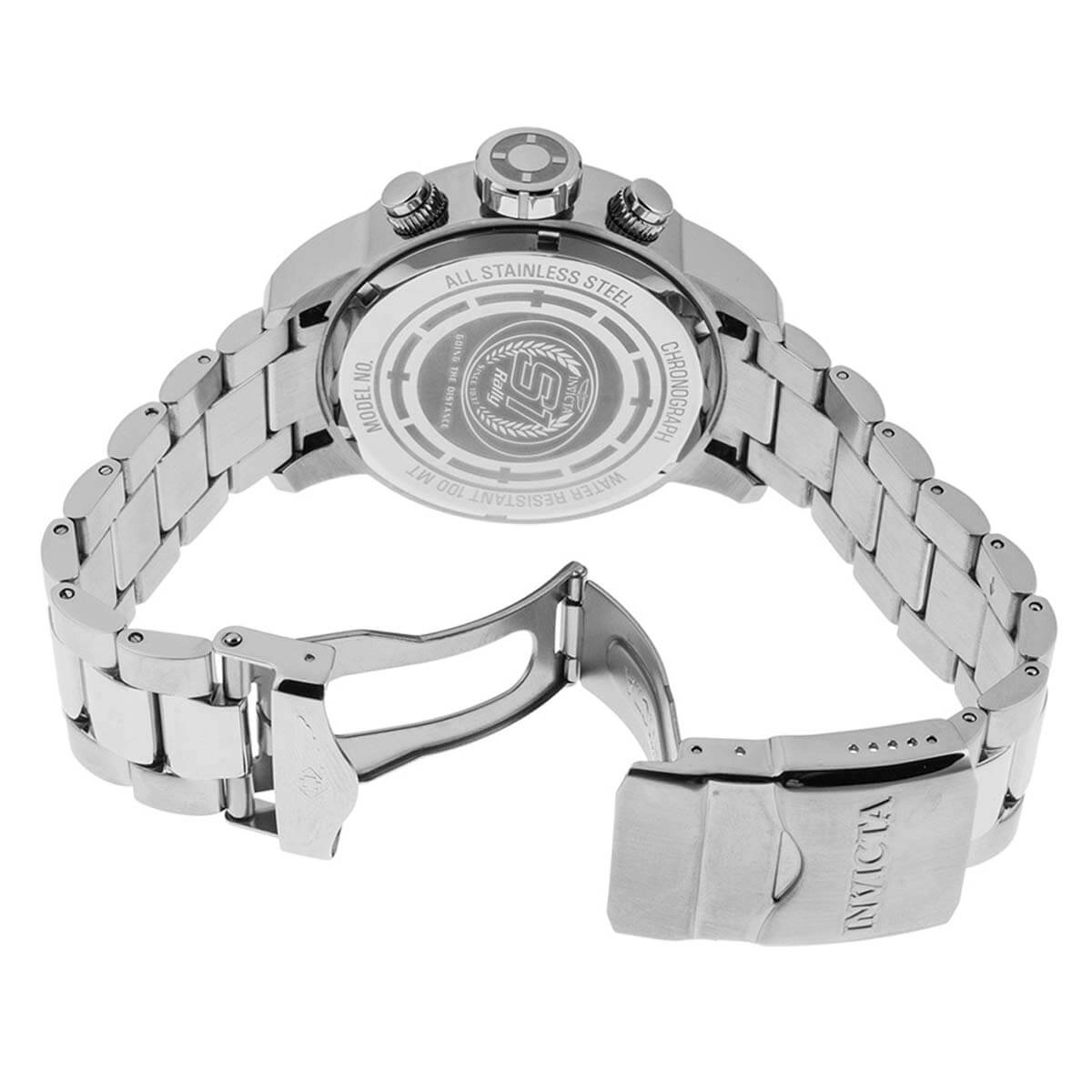 Invicta 23081 Men's Brown Dial Steel Bracelet Chrono Watch