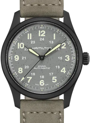 Khaki Field Titanium Auto 38 Vintage PVD Ref. H70215880